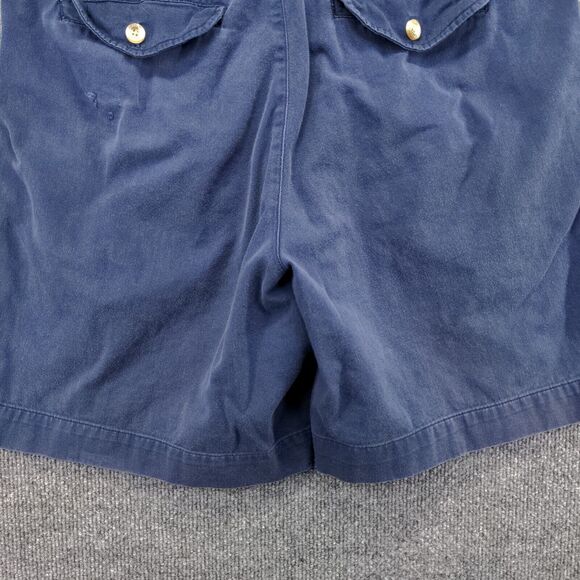 Columbia Mens Chino Shorts Blue Size 36 Slash Pockets Cotton - Picture 10 of 14